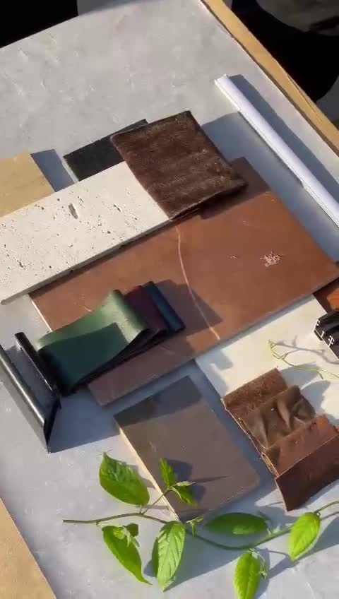 create mood boards and material boards