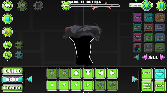 make geometry dash deco part in you collab