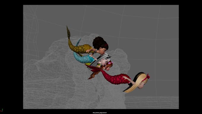 do 3d character animation for films tvseries games