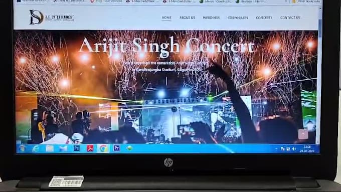 design an attractive website for your business