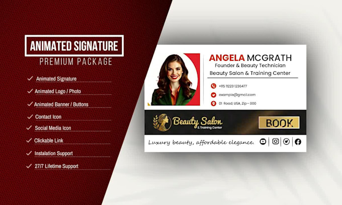 Boost your emails with a professional animated html email signature by ...