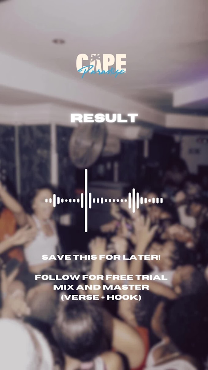 mix and master your track for a low price as a limited trial