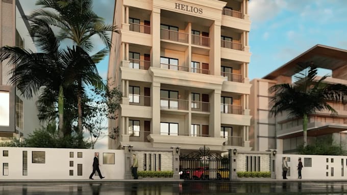 provide realistic architectural rendering and walkthrough