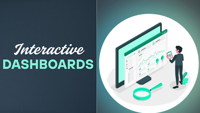 build interactive dashboards in power bi, tableau or excel