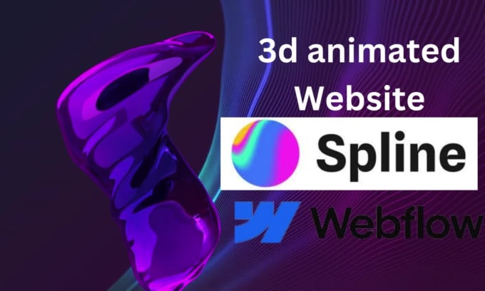 Interactive 3d animated website 3d webflow animation three js spline ...