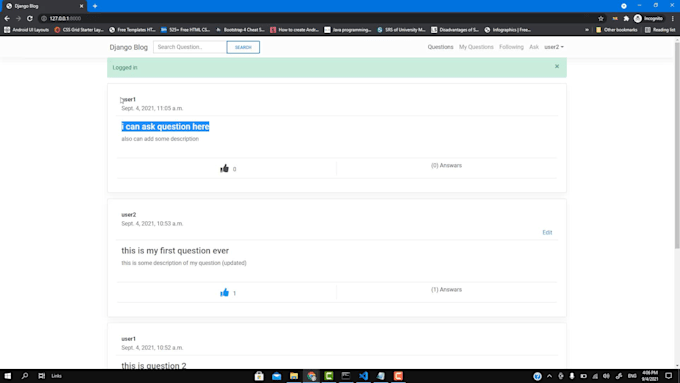 develop professional python django web apps