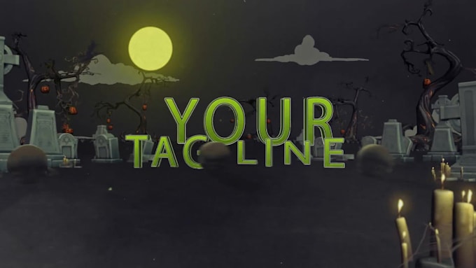 Create scary zombie logo animation intro v2 by Sigmacup | Fiverr