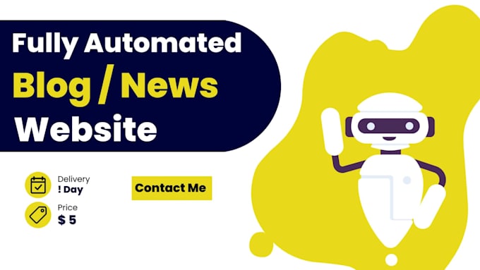 create auto blog or automated news website