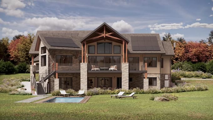 create photorealistic architectural 3d animations in 3ds max