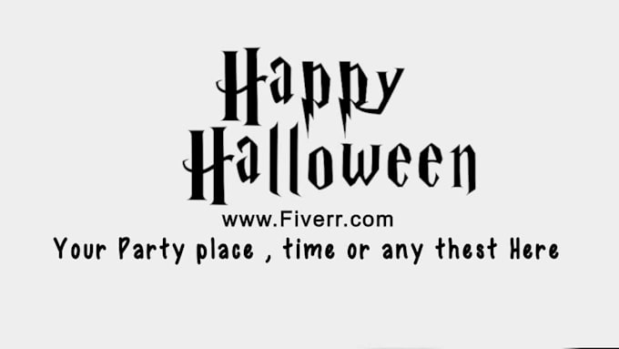 make dark room halloween video