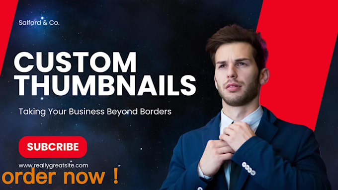 create youtube thumbnail for your video