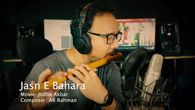 play indian bamboo flute or bansuri for your song