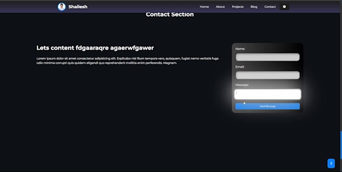 develope website frontened with accuracy