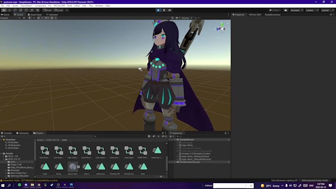 edit textures or models, for vrchat or other 3d software