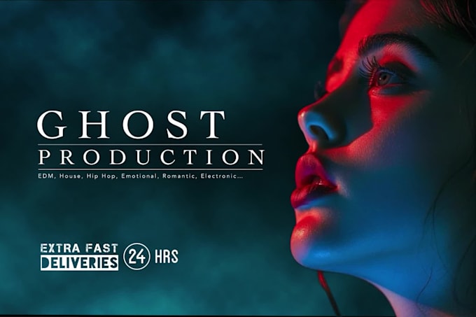 ghost produce professional music for you, extra fast service