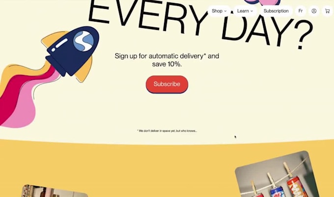 3d shopify store, 3d animated website framer shopify with scrolling animation