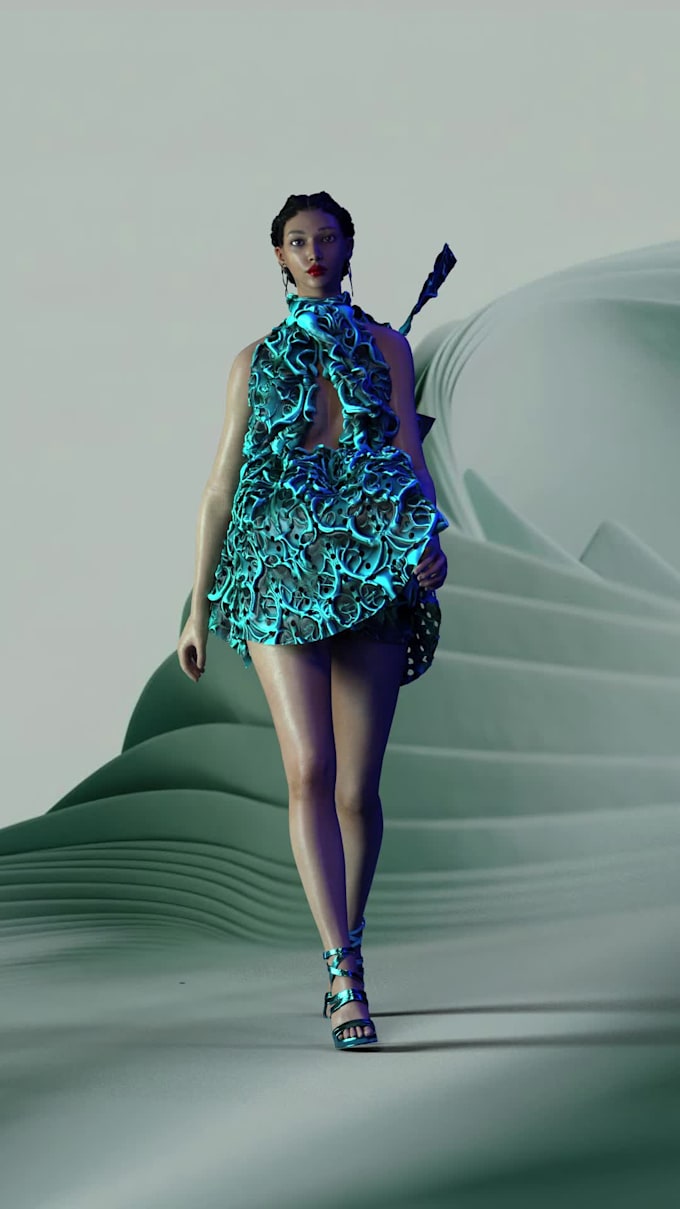 create 3d fashion garments in clo 3d