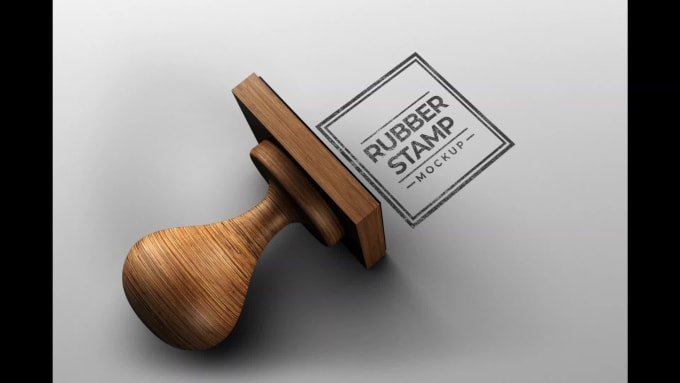 Rubber Stamp Mockup Projects :: Photos, videos, logos, illustrations and  branding :: Behance