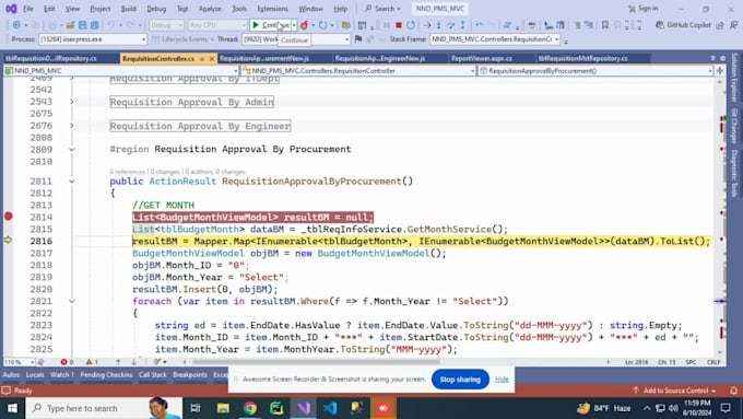 fix bugs in your dot net web forms, mvc, dot net core, API