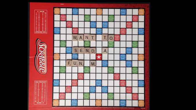 Create Animation Video With Scrabble Tiles By Happyvideo Fiverr