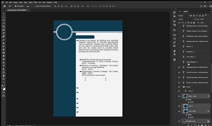 Design professional resume and cv designs by Nrj_creative | Fiverr