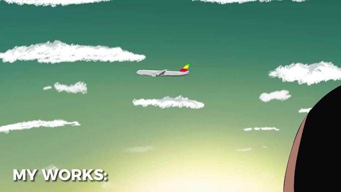 create a short animated 2d cartoon video for you