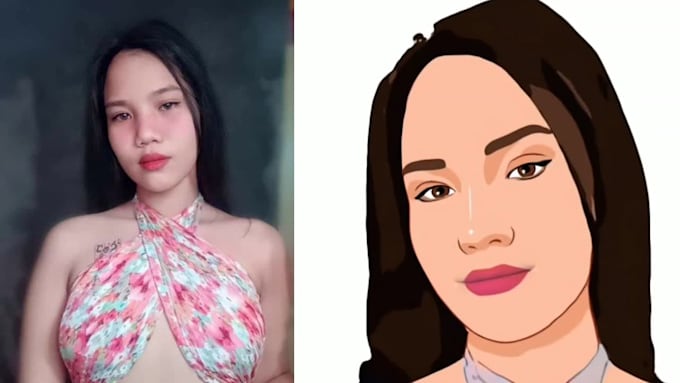 draw your picture into cartoon