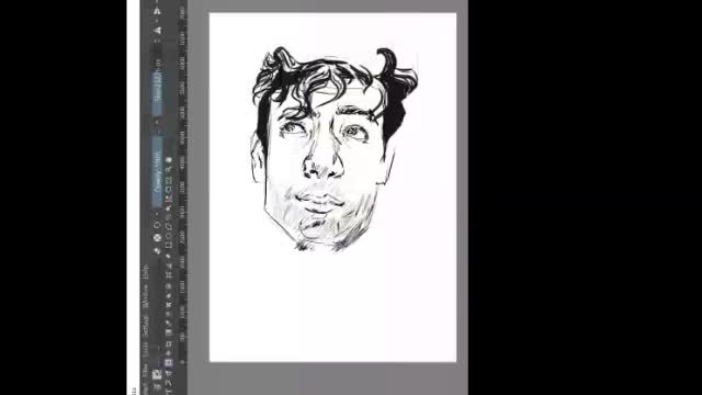 draw a digital portrait, capturing anything you desire