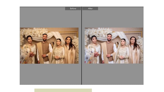 cull, edit, batch process wedding and event photos