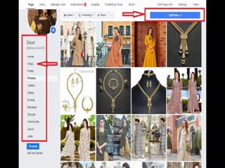 create facebook business page and optimize