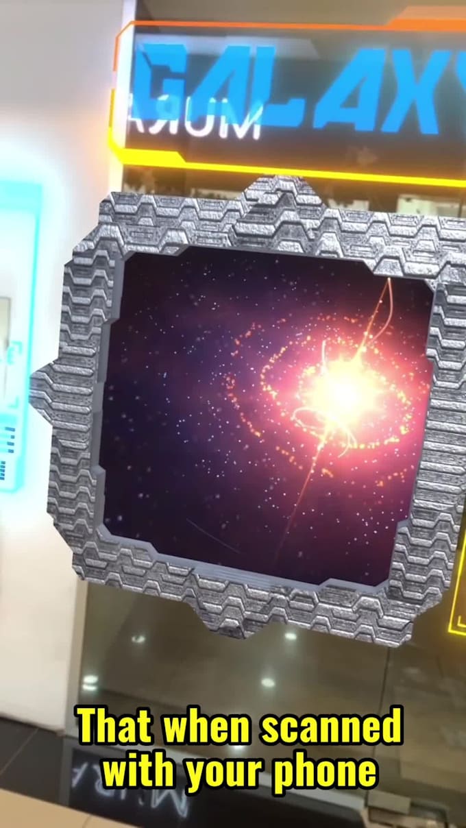 make augmented reality qr code  web ar