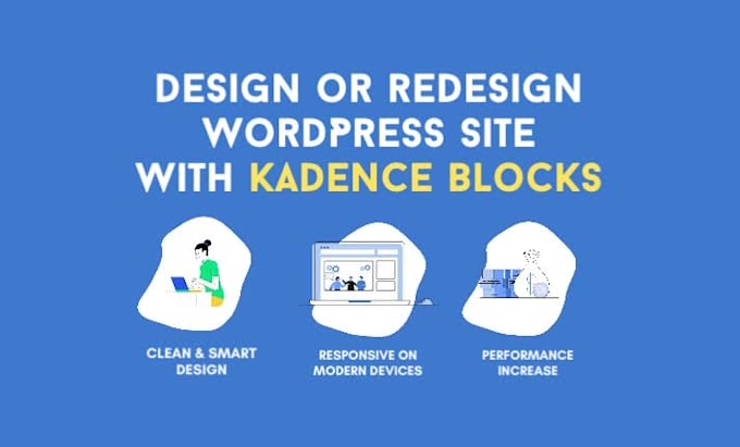 design or redesign website in gutenberg with kadence blocks
