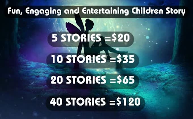 create fun, engaging, and entertaining children story