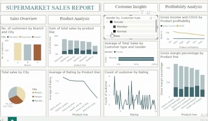Be your power bi expert create automated power bi dashboards by S_y ...