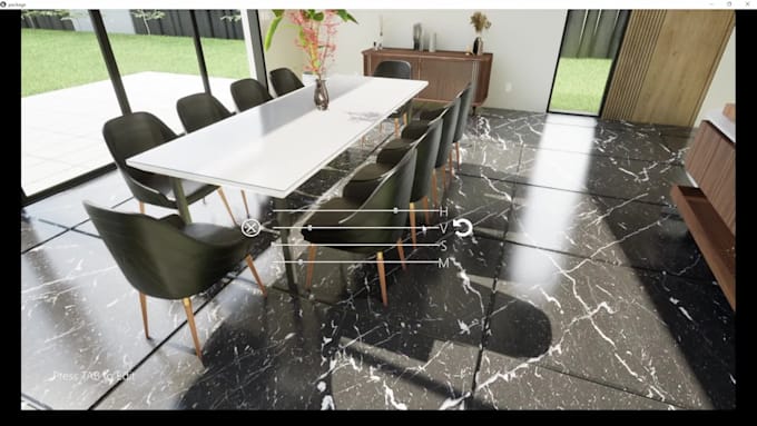 create 3d interactive architectural archiviz