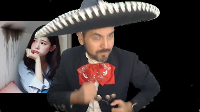 create a funny viral video in a costume delivering your message or song birthday