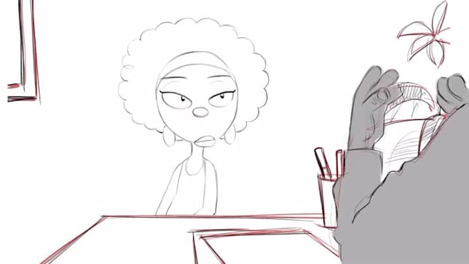 create 2d cartoon animation 2d line art animation 2d traditional 2d hand drawn