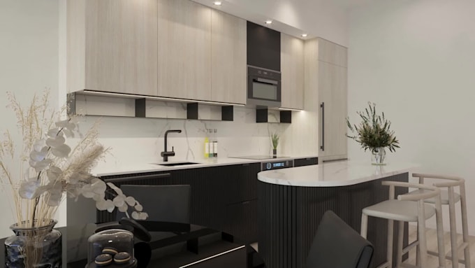 create 3d animation for interior or exterior