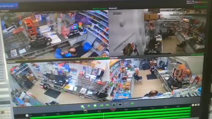 be your cctv camera operator and remote security guard