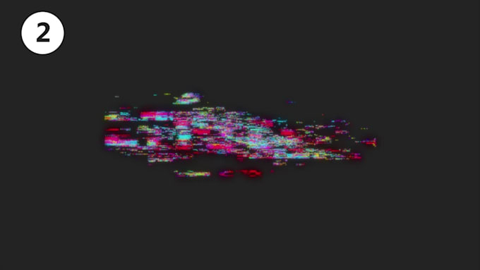 make a text glitch effect for your videos