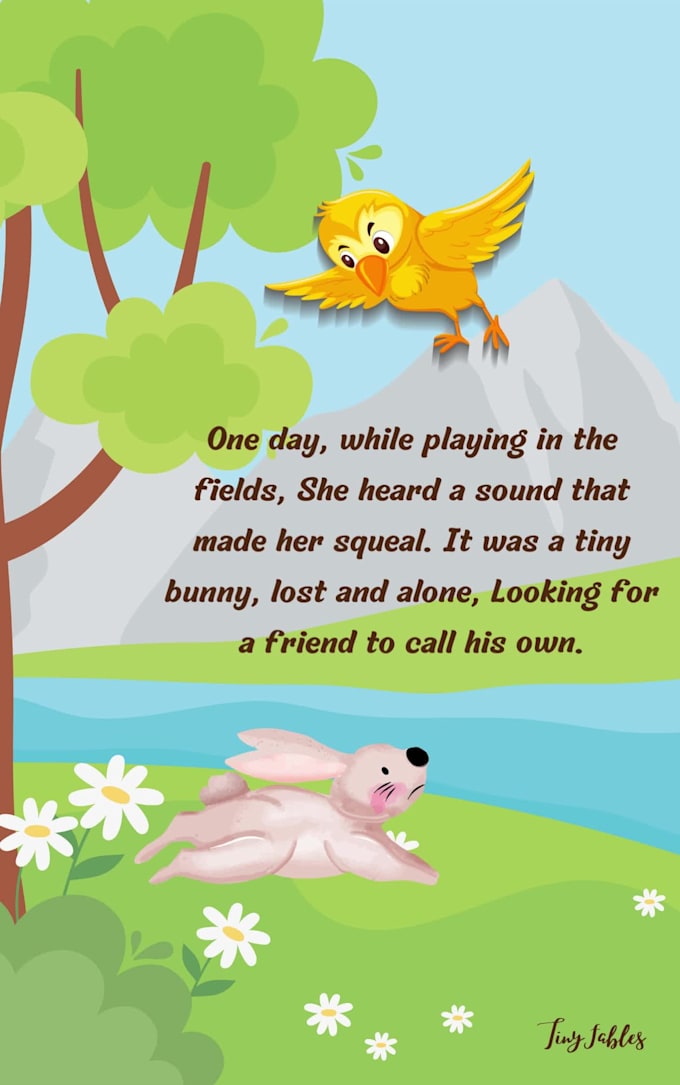 Write poems that rhyme, childrens storybooks with illustrations for