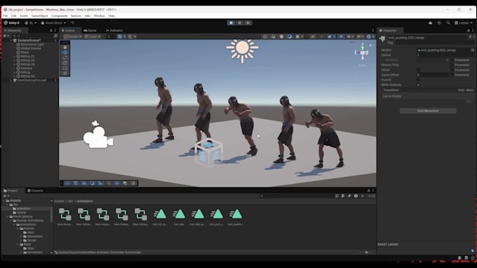 make smooth blender animations ready for unity and unreal engine