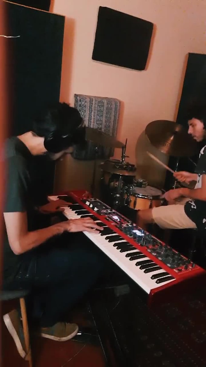 record drum tracks for your song