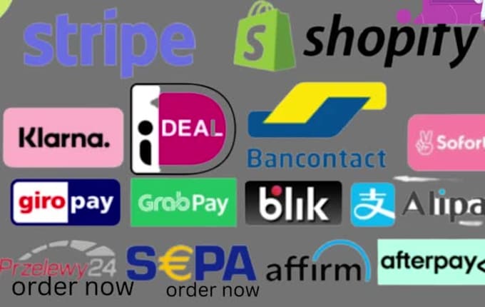 create and integrate verified payment gateway shopify payment stripe paypal