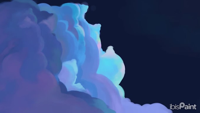 draw cute custom background for stream overlay, anime style