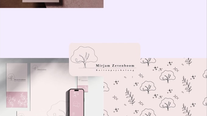 desing a modern logo with brand style guide and a brand kit