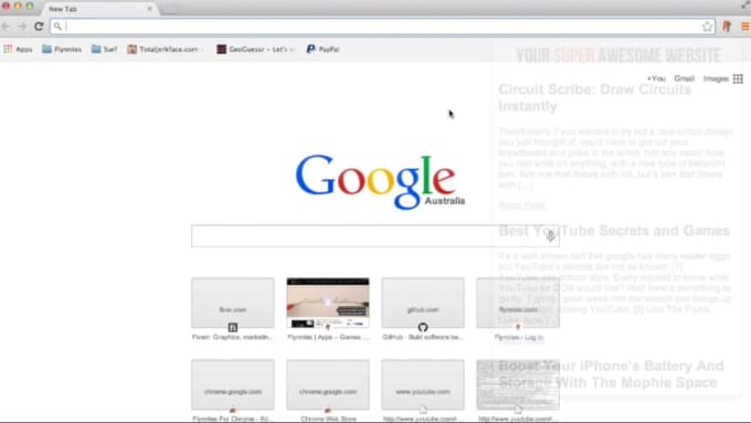 Create a chrome extension for your website by Flynntes | Fiverr