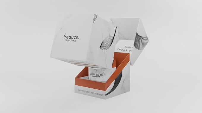 design premium product packaging with print ready files