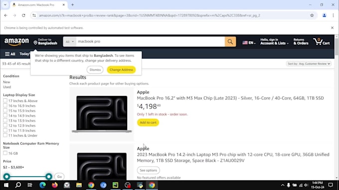 scrape data from any website