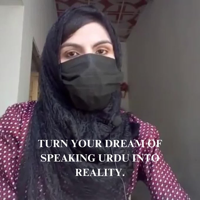 teach urdu to non native speakers with english subtitles